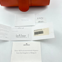 Load image into Gallery viewer, Delvaux Brillant MM Mandarine Handbag