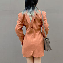 Load image into Gallery viewer, Jacquemus La Veste Santon 'Orange' Dress