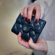 Load image into Gallery viewer, Chanel Classic Timeless Calfskin Wallet Navy TWS
