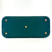 Load image into Gallery viewer, Balenciaga Logo Green Leather Ville Two-way Bag