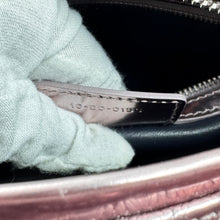 Load image into Gallery viewer, CHRISTIAN DIOR Metallic Pink Microcannage Leather Medium Lady Dior Tote TWS