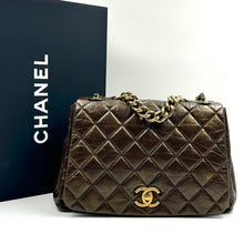 Load image into Gallery viewer, Chanel Pondichery Flap Bag Quilted Aged Calfskin Large TWS