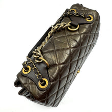 Load image into Gallery viewer, Chanel Pondichery Flap Bag Quilted Aged Calfskin Large TWS