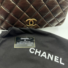 Load image into Gallery viewer, Chanel Pondichery Flap Bag Quilted Aged Calfskin Large TWS