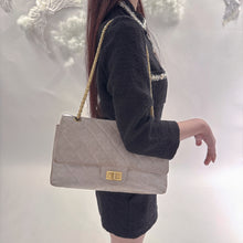 Load image into Gallery viewer, Chanel Icing Marble Aged Leather 2.55 Reissue 227 Classic Flap Bag