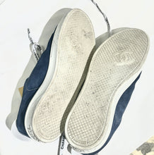 Load image into Gallery viewer, Chanel Cruise Suede Calfskin Low Top Sneakers size38.5 TWS