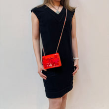 Load image into Gallery viewer, Chanel Limited Edition 2014 Runway Red Ombre CC Flap Bag