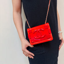 Load image into Gallery viewer, Chanel Limited Edition 2014 Runway Red Ombre CC Flap Bag