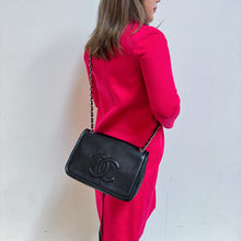 Load image into Gallery viewer, CHANEL QUILTED Calfskin FLAP BAG BLACK TWS