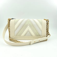 Load image into Gallery viewer, Chanel Mix Leather Medium Flap Boy Bag