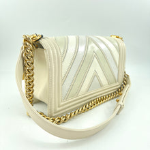 Load image into Gallery viewer, Chanel Mix Leather Medium Flap Boy Bag