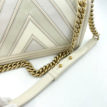 Load image into Gallery viewer, Chanel Mix Leather Medium Flap Boy Bag
