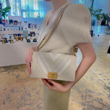 Load image into Gallery viewer, Chanel Mix Leather Medium Flap Boy Bag