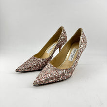 Load image into Gallery viewer, Jimmy Choo - Rose Glitter High Heels Size 37