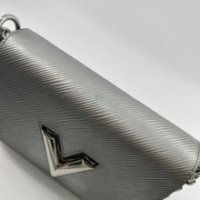 Load image into Gallery viewer, Louis Vuitton Silver EPI leather Twist PM