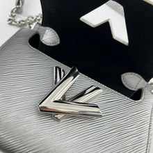 Load image into Gallery viewer, Louis Vuitton Silver EPI leather Twist PM