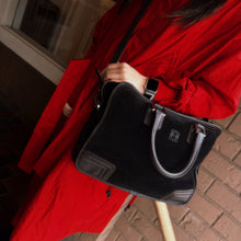 Load image into Gallery viewer, Loewe Suede Amazona Bag