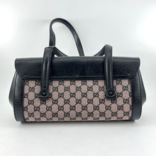 Load image into Gallery viewer, Gucci GG Monogram Canvas Bamboo Lock shoulder Satchel Bag TWS