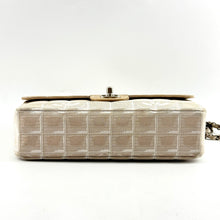 Load image into Gallery viewer, Chanel Nylon Medium Classic Flap bag Light Beige