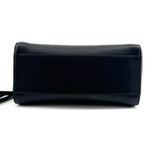 Load image into Gallery viewer, Fendi Black & Gold Mini Peekaboo Leather Bag TWS