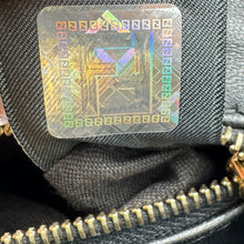 Load image into Gallery viewer, Fendi Black & Gold Mini Peekaboo Leather Bag TWS