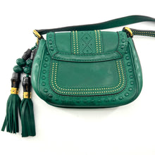 Load image into Gallery viewer, Gucci Green Leather Small Snaffle Bit Shoulder Bag TWS