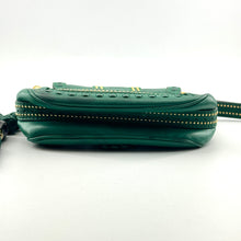 Load image into Gallery viewer, Gucci Green Leather Small Snaffle Bit Shoulder Bag TWS