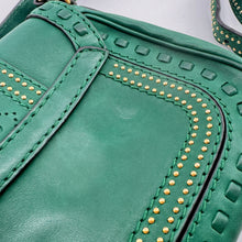 Load image into Gallery viewer, Gucci Green Leather Small Snaffle Bit Shoulder Bag TWS