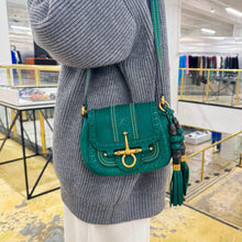 Load image into Gallery viewer, Gucci Green Leather Small Snaffle Bit Shoulder Bag TWS