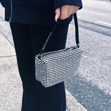 Load image into Gallery viewer, Alexander Wang Crystal Mesh Pouch Bag