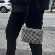 Load image into Gallery viewer, Alexander Wang Crystal Mesh Pouch Bag