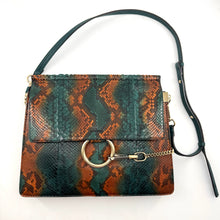 Load image into Gallery viewer, Chloe Faye Python Two-way Bag