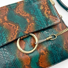 Load image into Gallery viewer, Chloe Faye Python Two-way Bag