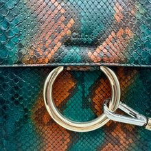 Load image into Gallery viewer, Chloe Faye Python Two-way Bag