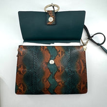 Load image into Gallery viewer, Chloe Faye Python Two-way Bag