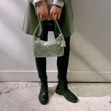 Load image into Gallery viewer, Prada Satin mini-bag with crystals