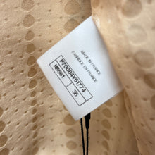 Load image into Gallery viewer, Chanel Virginie Viard Peach Tweed Jacket SS21 Size36