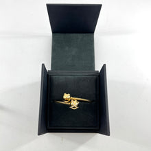 Load image into Gallery viewer, DavId Yurman 18K Yellow Gold Diamond Solari Bypass Bracelet