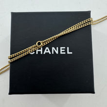 Load image into Gallery viewer, Chanel Crystal Pearl CC Pendant Necklace