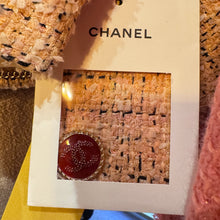 Load image into Gallery viewer, Chanel Virginie Viard Peach Tweed Jacket SS21 Size36