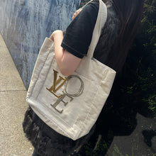 Load image into Gallery viewer, Louis Vuitton Vintage Canvas That's Love Toile Cabas MM