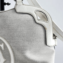 Load image into Gallery viewer, Cartier Canvas White Tote Handbag