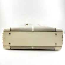 Load image into Gallery viewer, Cartier Canvas White Tote Handbag