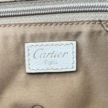 Load image into Gallery viewer, Cartier Canvas White Tote Handbag