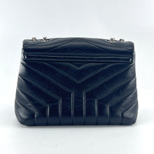 Load image into Gallery viewer, Saint Laurent Black Loulou Shoulder Bag TWS