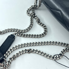 Load image into Gallery viewer, Saint Laurent Black Loulou Shoulder Bag TWS