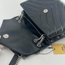 Load image into Gallery viewer, Saint Laurent Black Loulou Shoulder Bag TWS