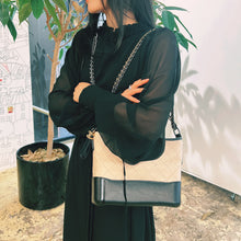 Load image into Gallery viewer, Chanel Beige&Black Gabrielle Hobo Bag TWS
