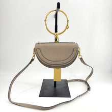 Load image into Gallery viewer, Chloe Taupe Leather Nile Bracelet Bag