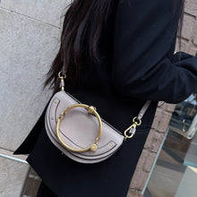 Load image into Gallery viewer, Chloe Taupe Leather Nile Bracelet Bag